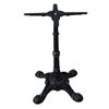 Bolero Table Leg Base Cast Iron Ornate Design Black Finish Dining Height