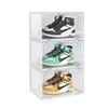 SOGA 3 Tier Shoe Box Transparent
