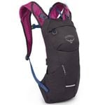 Osprey Kitsuma 3 Hydration Pack Bag w/ Water Reservoir in Space Travel Grey  One Size
