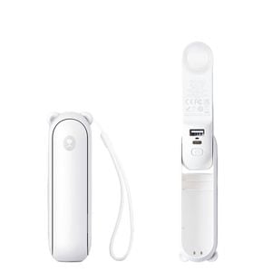 Portable Handheld Fan With Led Light