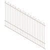 ProtectorAl 1201 - 2400 x 1500mm Surfmist Raked 16-30º Loop And Spear Top Pool Fence Panel