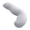 Catzon Pregnancy Pillow J Shape With Jersey Cover-supports Head, Neck & Belly-maternity Comfort