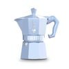 Bialetti Moka Exclusive - 3 Cup  Light Blue