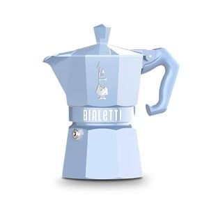 Bialetti Moka Exclusive - 3 Cup  Light Blue