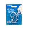 Zenith 25mm Zinc Plated Single Loop Pegboard Hook - 6 Pack