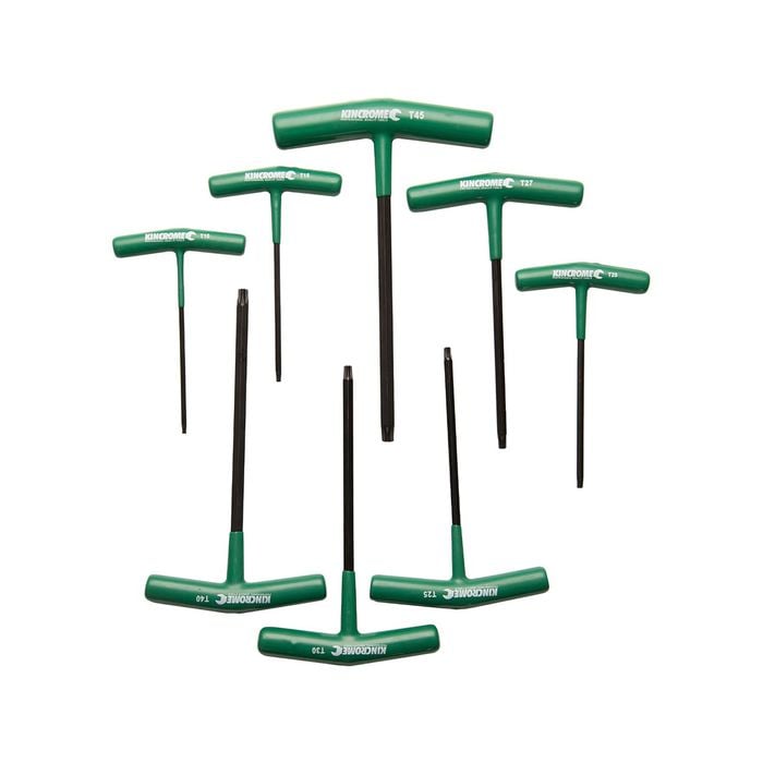 Kincrome 8 Piece T-Handle TORX Hex Key Set