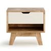 Scandinavian Wooden Bedside Table