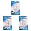 48pc Formula Sports Kelly Pool Marbles Cue Sport Accessories - White