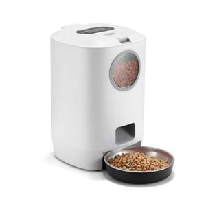 Yes4pets 4.5l Visible Automatic Digital Pet Dog Cat Feeder Food Bowl Dispenser