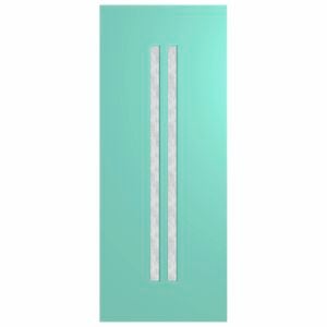 Hume 2040 x 820 x 40mm External Door Verve Rice Paper Glass VER2