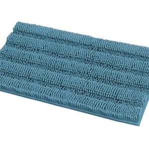 Smarcute 1 Piece - 50cm x 81cm Non-slip Thick Soft Chenille Bath Mat Rug Turquoise
