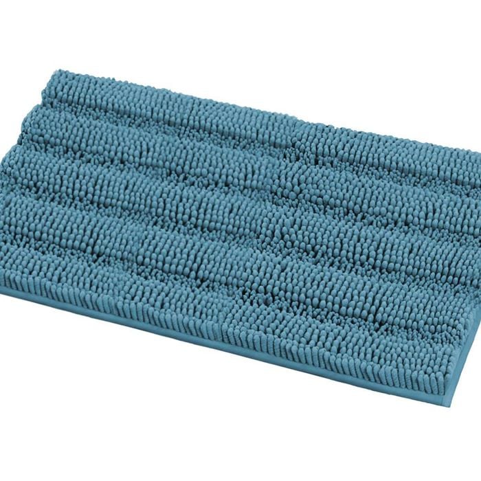 Smarcute 1 Piece - 50cm x 81cm Non-slip Thick Soft Chenille Bath Mat Rug Turquoise