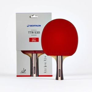 Decathlon | Table Tennis Bat Ttr 530 Spin 5* Ittf Club - Shakehand