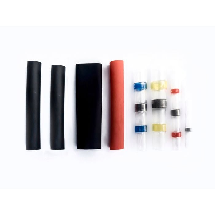 Cobra Cable Management Kit Colour Heatshrink - 76 Pieces