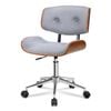ALFORDSON Wooden Executive Office Chair Grey