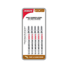 Diablo 100mm High Carbon Steel Jig Saw Blade For Fast & Clean Wood - 5 Pack