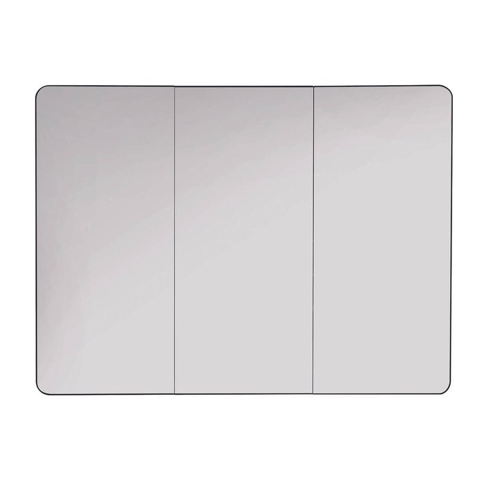 Mondella 1200 x 900mm Radius Framed Mirror Cabinet