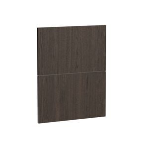 Kaboodle 600mm Truffle Oak Modern 2 Drawer Panels