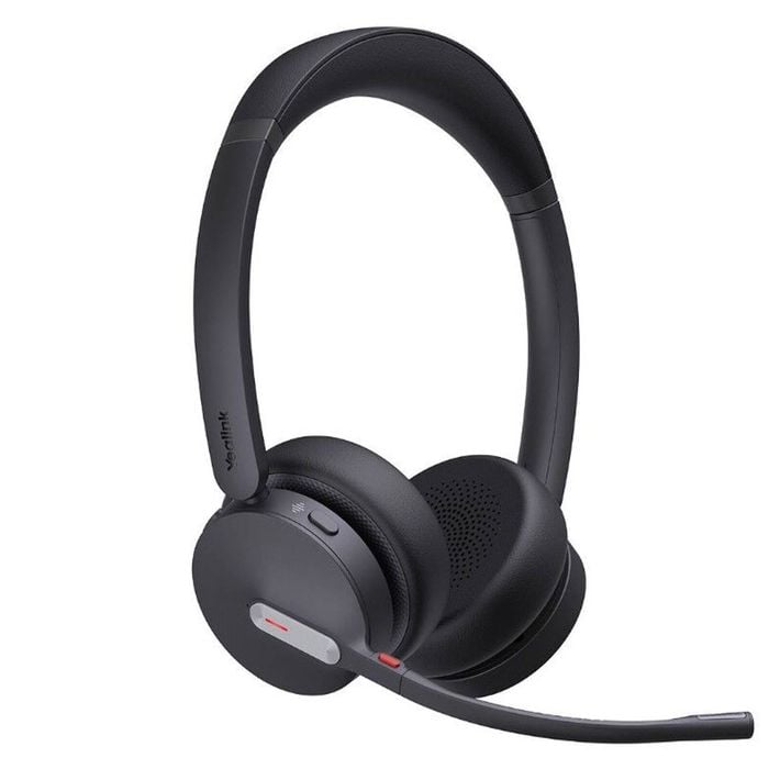Yealink Wh64 Hybrid Dual Teams Dect Wireless Headset, Dect & Bluetooth Wireless Technology, 3-mic Noise Cancellation
