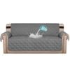Smarcute 3 Seater Waterproof Sofa Cover Couch Cushion Furniture Protector Grey