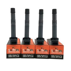 4-Pack SWAN Ignition Coil for Honda Accord, Civic, CRV, Integra & Odyssey