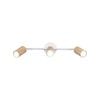Brilliant Jez DIY 3 Light Wood Grain Spotlight