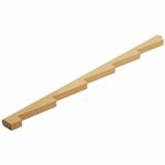 Pineclad 187mm x 18mm x 2.7m 155mm H3.1 Pre Primed Bevel Back Pro-Scriber Cover - 2700mm