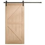 Corinthian 2150 x 1000 x 35mm Internal Barn Door British Brace