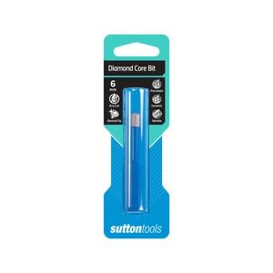 Sutton Tools 6mm Diamond Core Dry/Wet Cut Bit