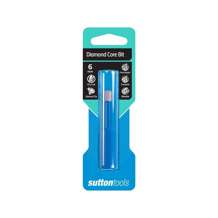 Sutton Tools 6mm Diamond Core Dry/Wet Cut Bit