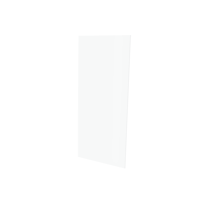 Vistelle 2070 x 900 x 4mm Salt High Gloss Acrylic Bathroom Panel
