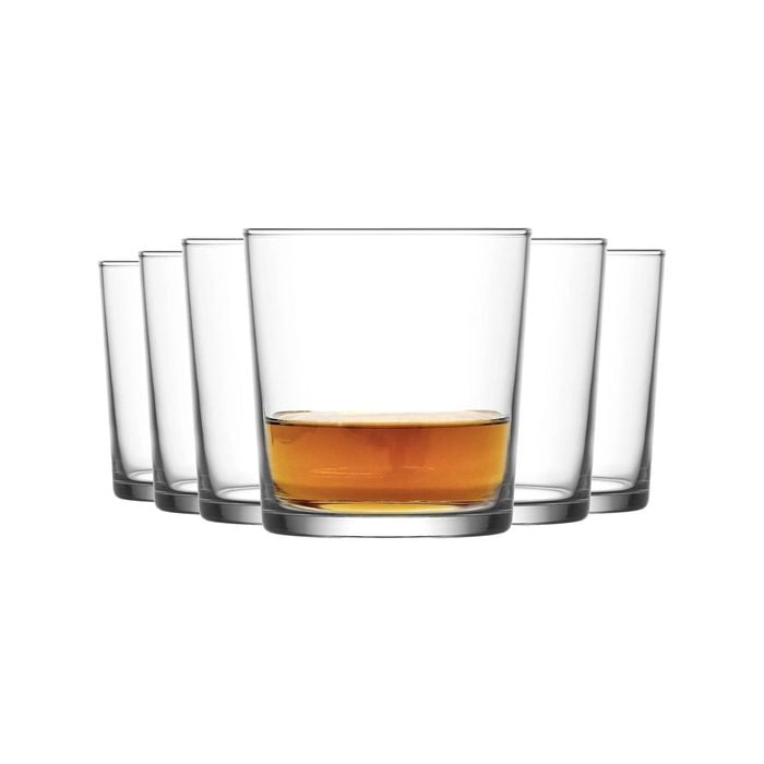 LAV Bodega Double Old Fashioned Tumbler Glasses - 345ml - Pack of 12