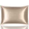 Anypillow Pillowcase 50x90cm Gold Pure Real Silk