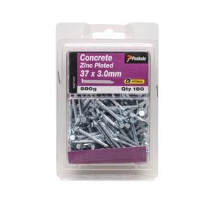 Paslode 37 x 3.0mm 500g Zinc Plated Concrete Nails - 180 Pack