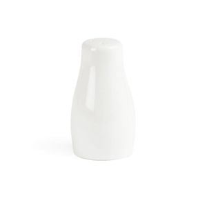 Olympia Whiteware Salt Shakers 90mm Porcelain Tableware (12 Pack)