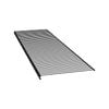Flexi Storage Home Solutions 1225 x 335mm Black Double Slot Front Wire Shelf 'A'