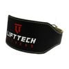 Lift-tech Heavy Lifting Leather Extra Wide Panel Padded Belt Gray 6in Large