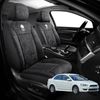 Australian Goose Edition Front Seat Covers for Mitsubishi Lancer 2007 - 2017 Auto (CJ) - Suede, Universal Fit - Black
