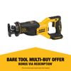 DeWALT 18V XR Brushless Recip Saw DCS382N-XJ - Skin Only