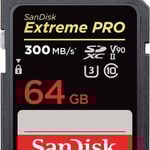 Sandisk Extreme Pro SDXC 64GB UHS-II 300MB/s SDSDXDK-064G-GN4IN