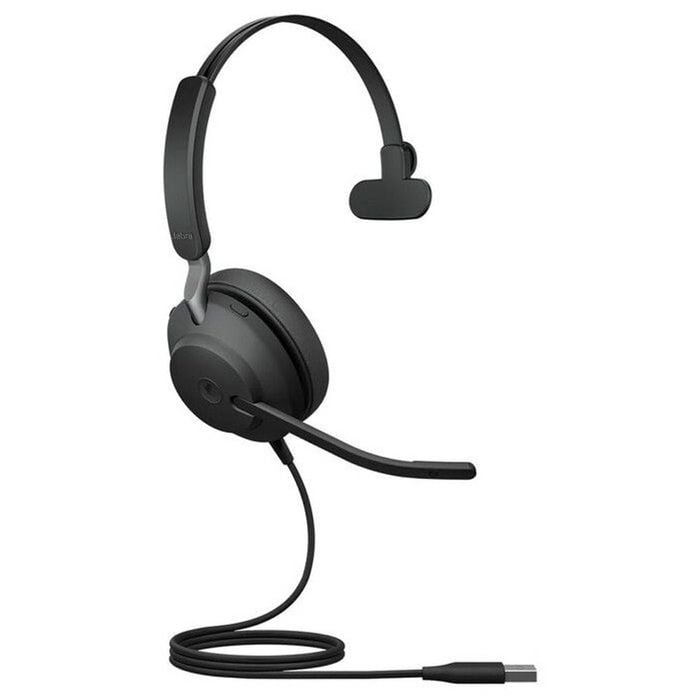 Jabra Evolve2 40 SE MS USB-C/A Mono Corded Headset