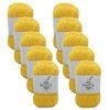 10pk Malli Super Blend Basic Crochet Knitting Yarn 8ply 100g 16x9cm Honey