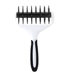 Catzon Pizza Docker with Spikes Prevents Dough Blistering-Black