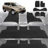 6D Diamond Car Floor Mats for Toyota Kluger 2014-2020-Ultimate Set-Black-Outback GT