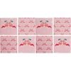 2x 4pc LVD Coasters Xmas Flamingos Decorative Barware/Serveware Kitchen Decor