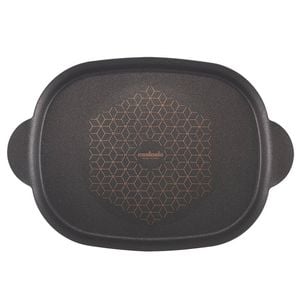 Essteele Per Salute 33x26cm Grill Pan Diamond Hard Non-Stick Induction Hot Plate