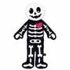 Baxter Bone 8 Squeaker Halloween Pet Toy