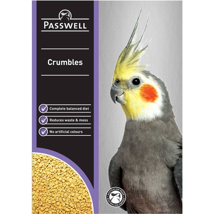 Passwell Small Breeding Birds Balanced Nutrition Crumbles 20kg