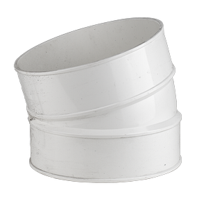 Holman 225mm 15° Female And Female PVC Stormwater Elbow