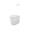 Caroma Urbane Wall Faced Invis II Toilet Suite With Arc Soft Close Seat WELS 4 Star 4.5 L/full
